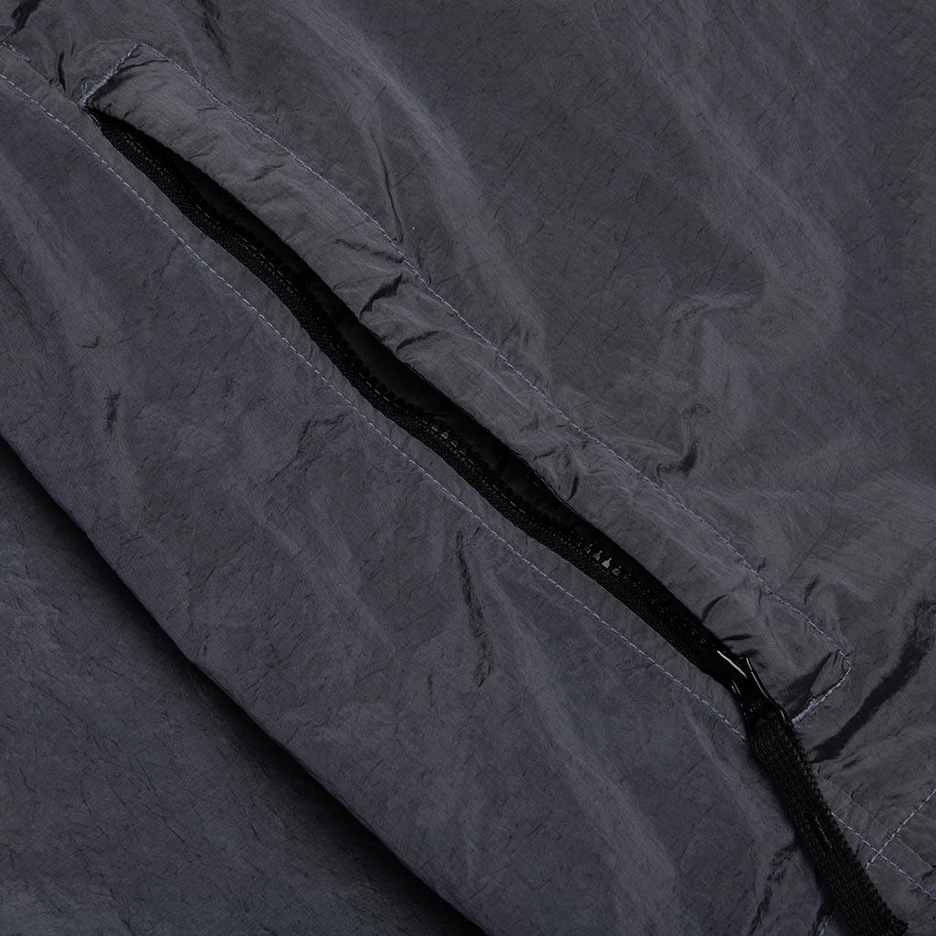Nylon Coach Jacket - Lead Grey - Image 5