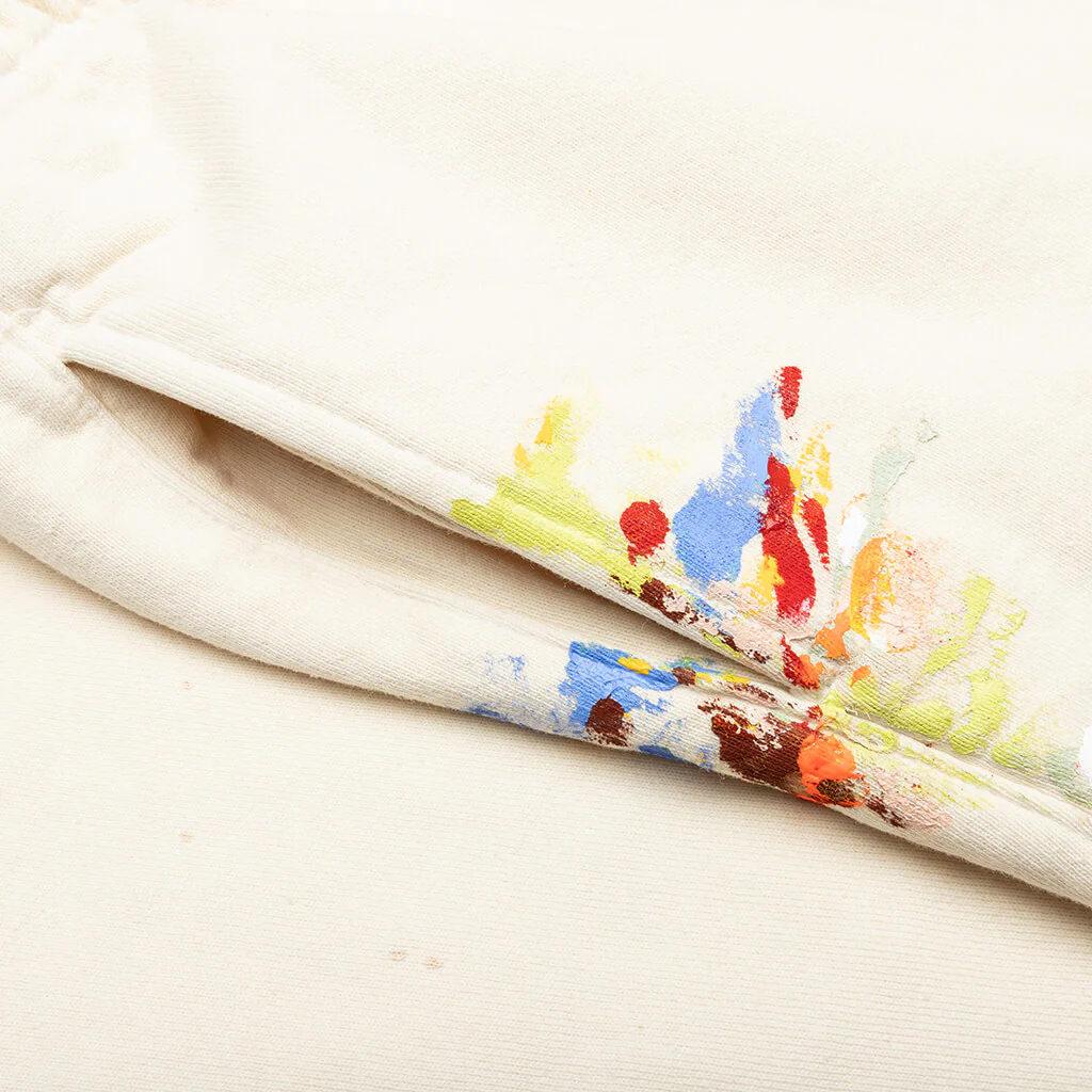 Logo Sweatpants - Antique White - Image 4