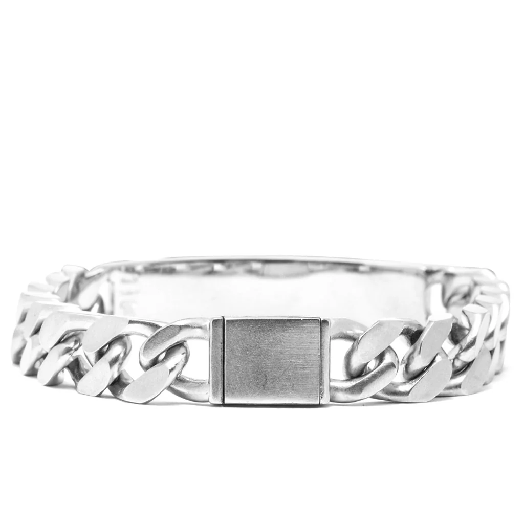 Flipped Logo Bracelet - Palladio Burattato - Image 2
