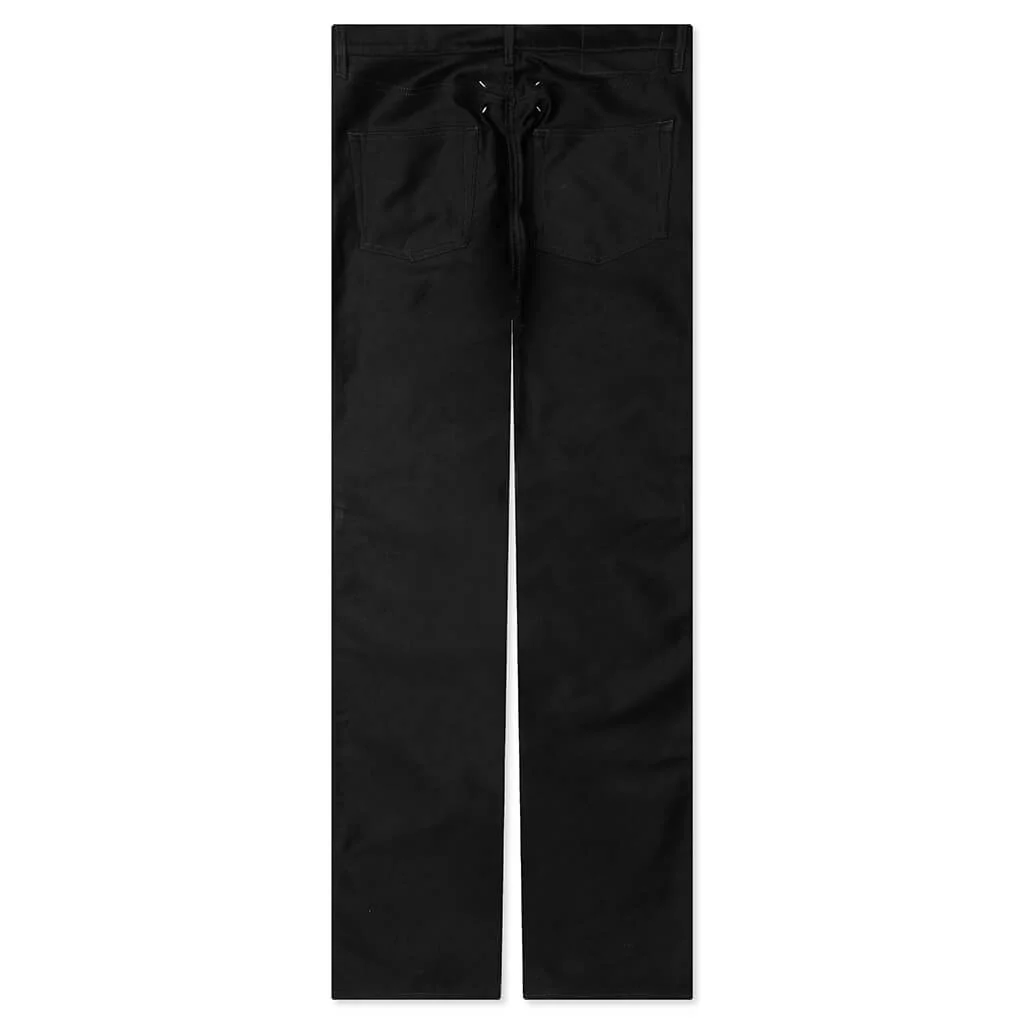 Pants 5 Pockets - Black - Image 2