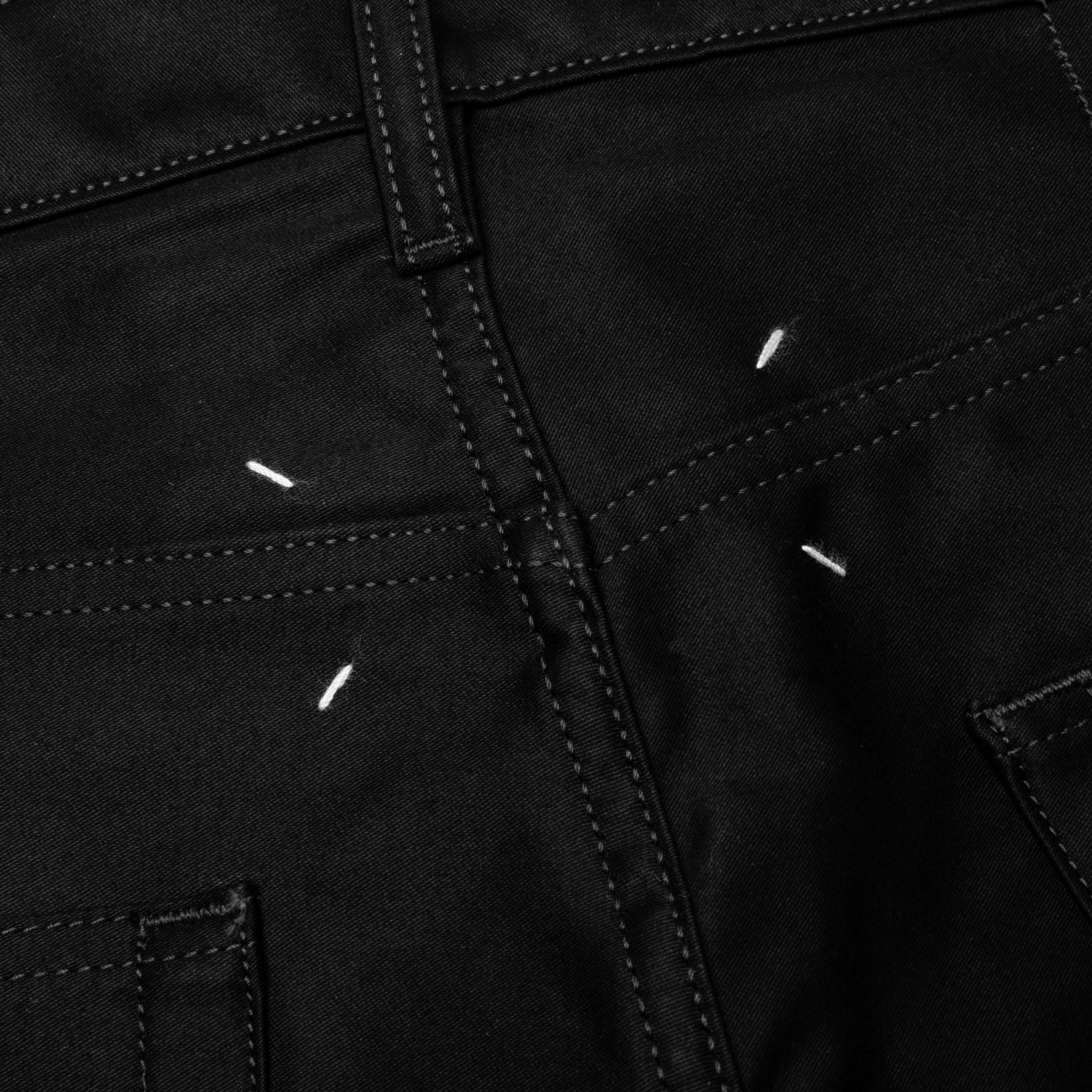 Pants 5 Pockets - Black - Image 5