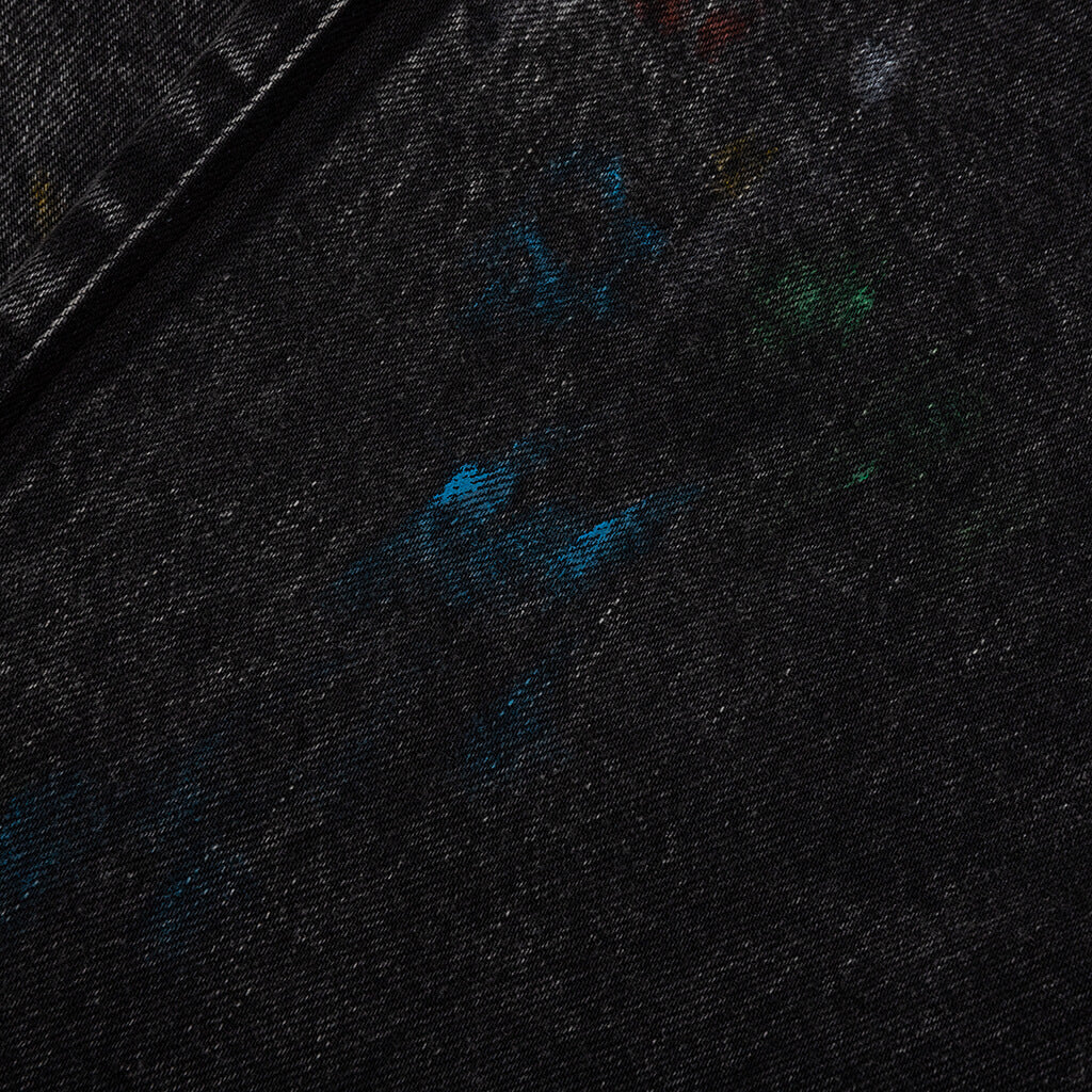 Pants 5 Pockets - Washed Black - Image 4