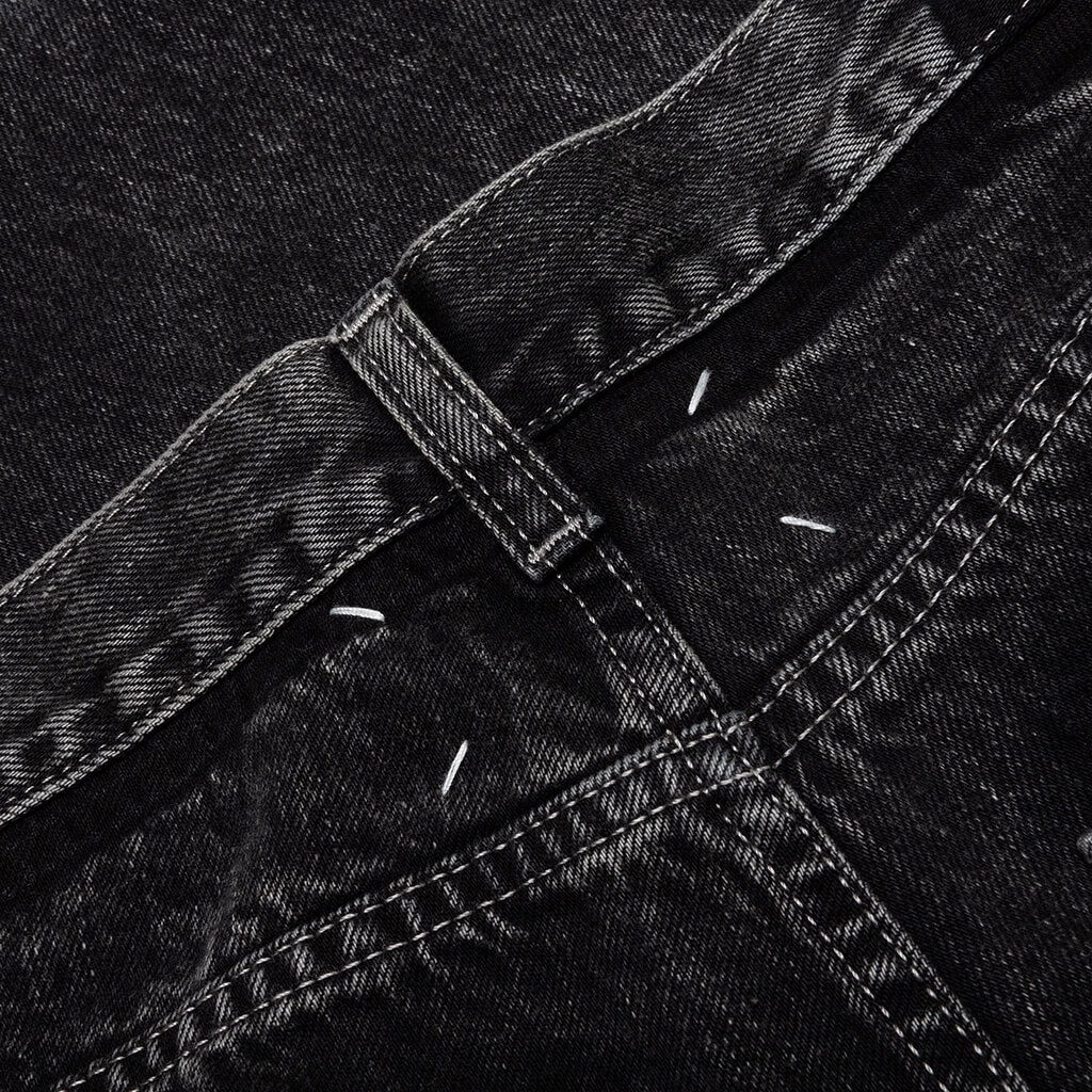 Pants 5 Pockets - Washed Black - Image 5