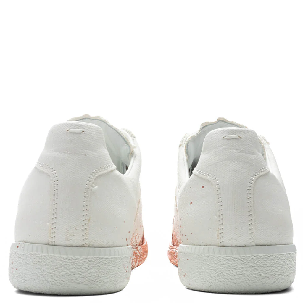 Replica Paint Splatter Sneakers - White/Coquille - Image 4
