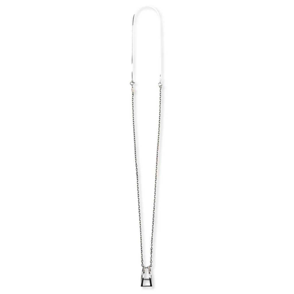 Ring Necklace - Silver