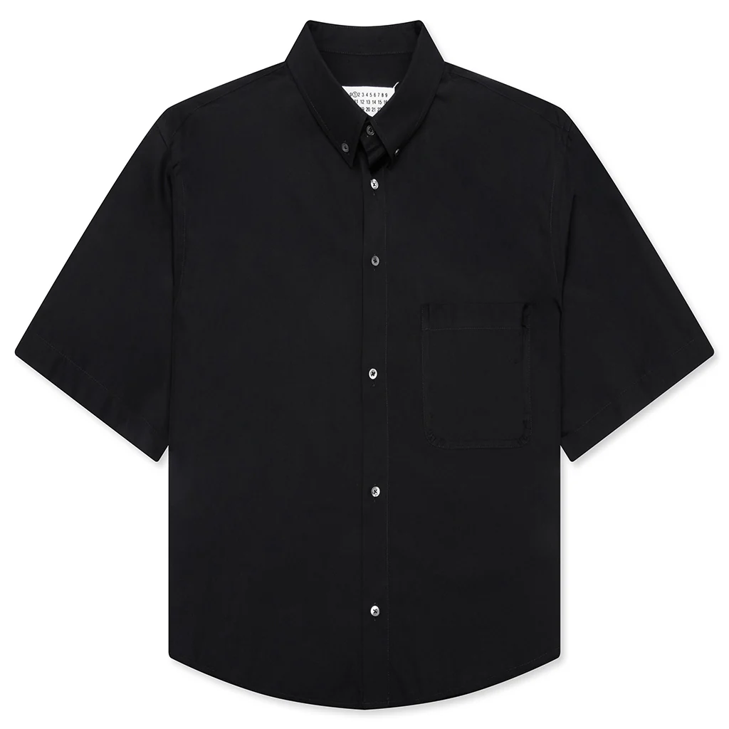 Short-Sleeved Shirt - Black