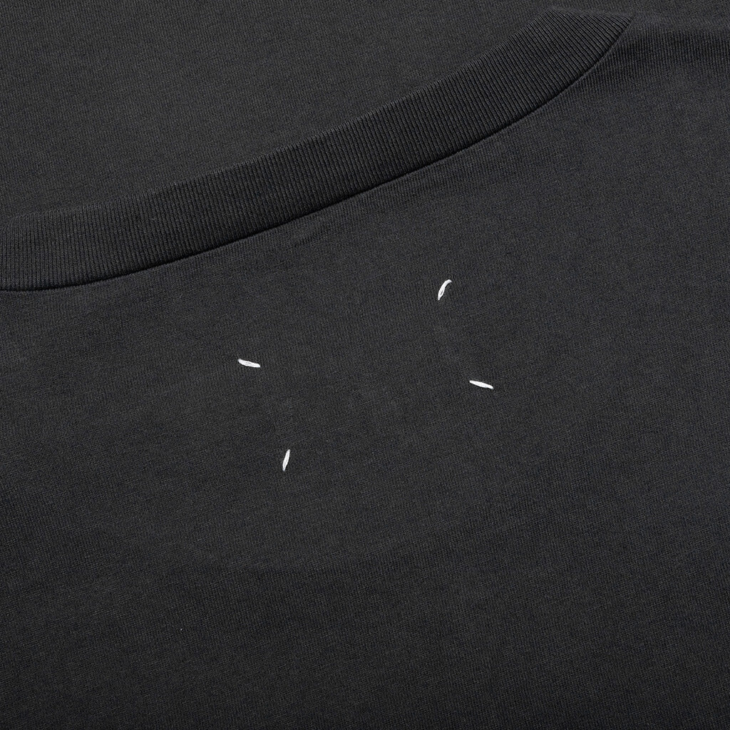 Glitch Logo T-Shirt - Washed Black - Image 4