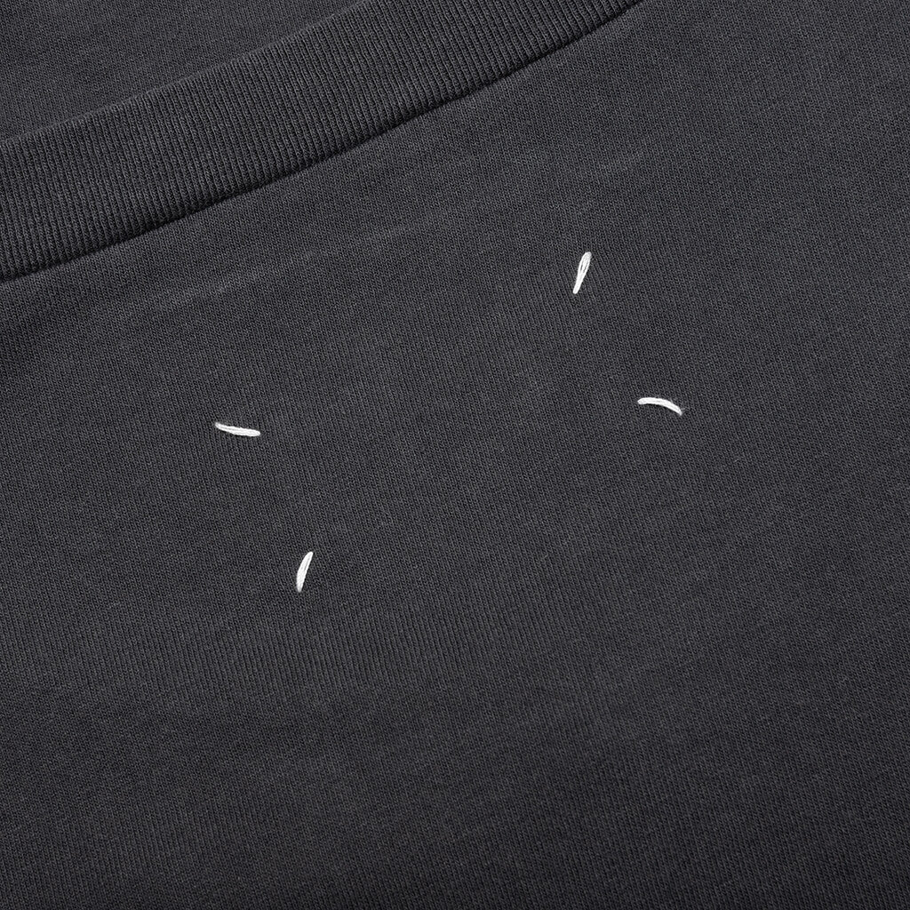 Number Logo Cotton T-Shirt - Washed Black - Image 4
