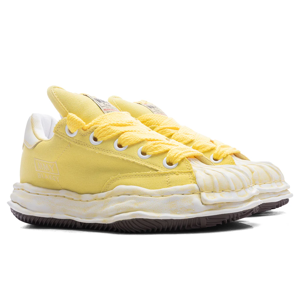 Blakey Puffer Low OG Sole Canvas Garment Dyed - Yellow - Image 2
