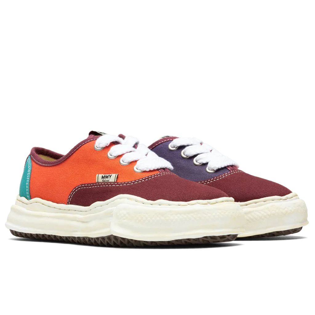 Baker Low OG Sole Overdyed Sneaker - Orange - Image 2