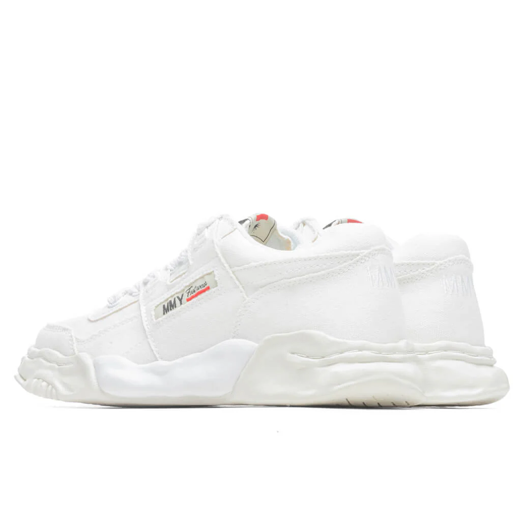 Parker Low OG Sole Canvas Sneaker - White - Image 3