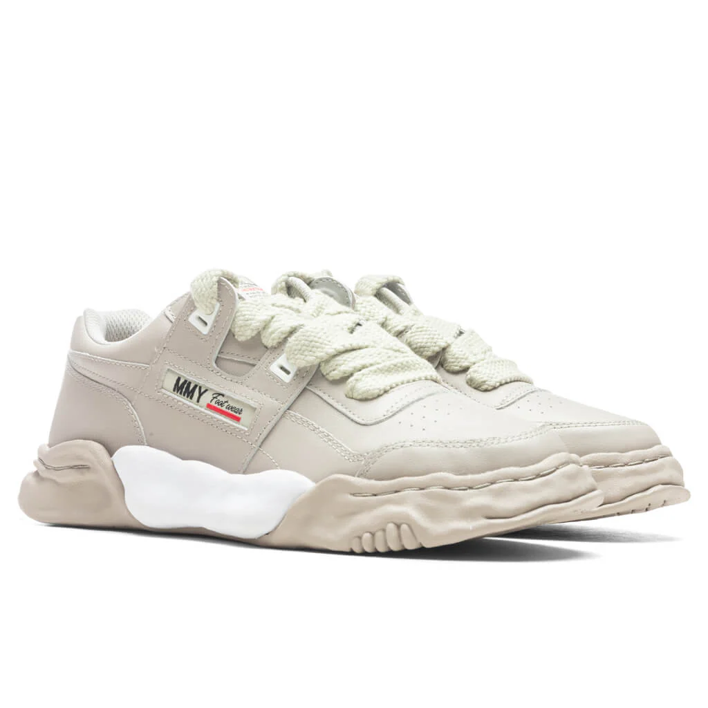 Parker Low OG Sole Leather Sneaker - Grey - Image 2