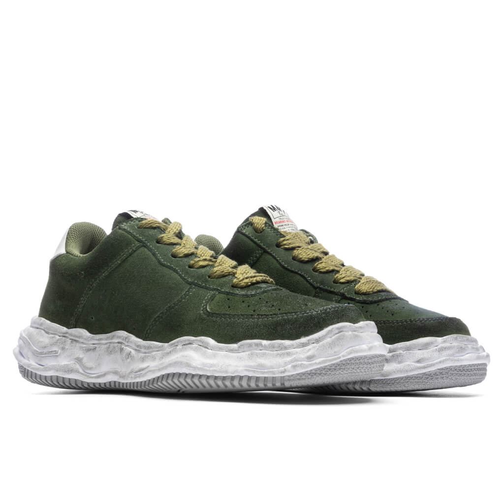 Wayne Brushed Suede Low - Green - Image 2