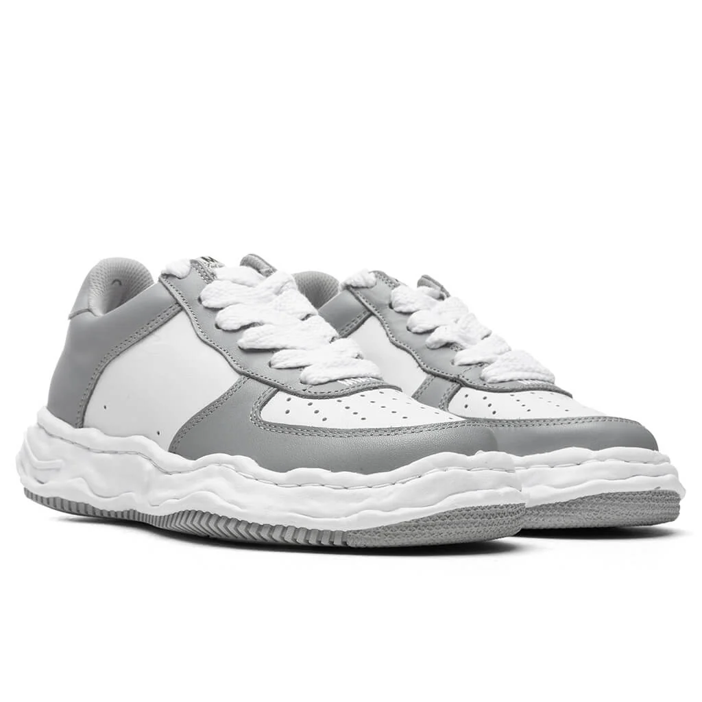 Wayne Low OG Sole Leather Sneaker - Grey/White - Image 2