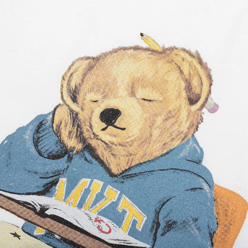 Making the Grade Bear T-Shirt - White - Image 3