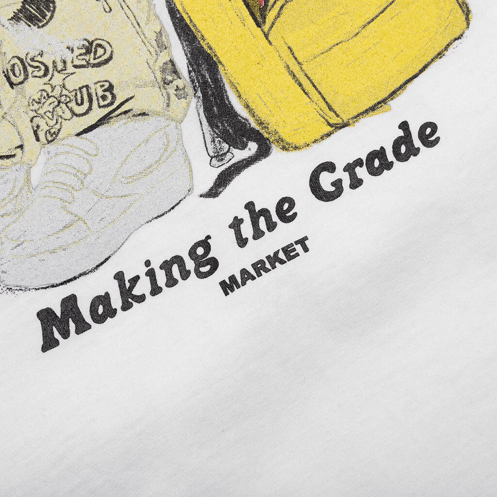 Making the Grade Bear T-Shirt - White - Image 4
