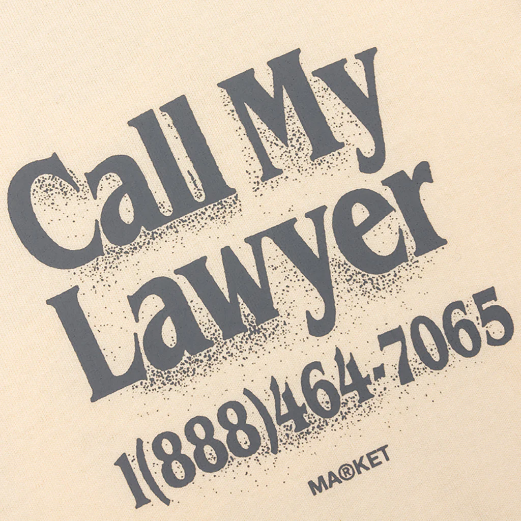 Call My Lawyer 3D T-Shirt - Butter Cream - Image 3