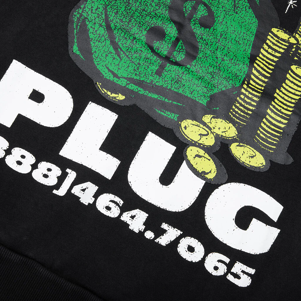 Call My Plug Hoodie - Black - Image 5