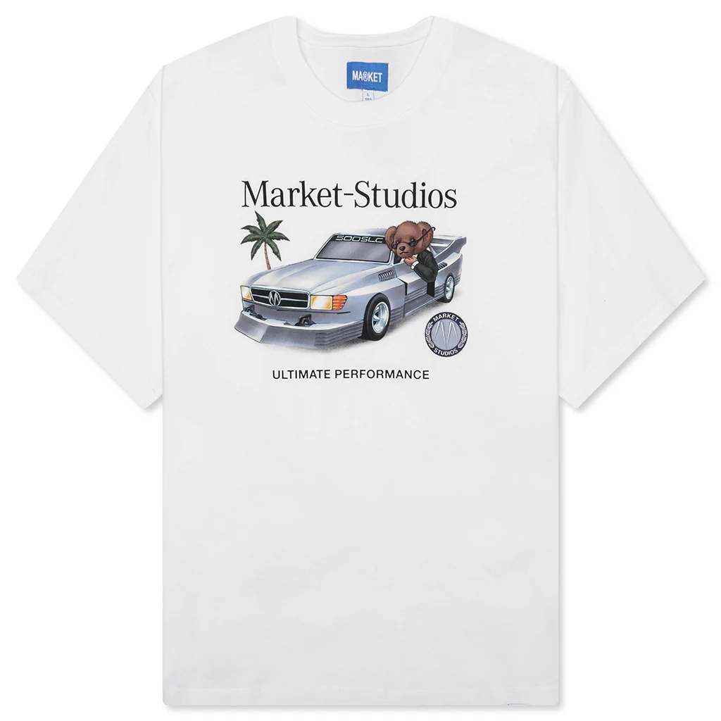 Des Bear T-Shirt - White