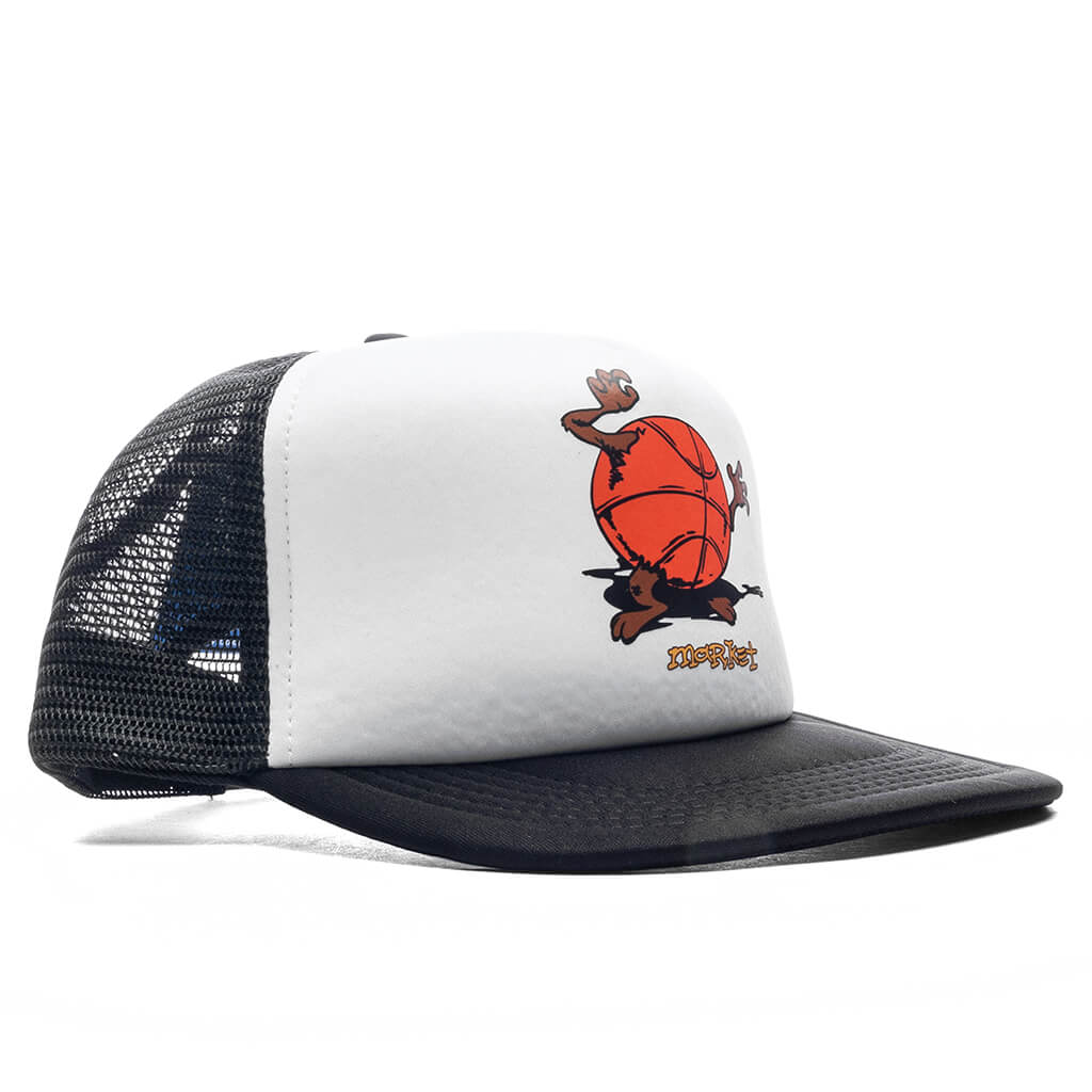 Devil Ball Trucker Hat - Black - Image 3