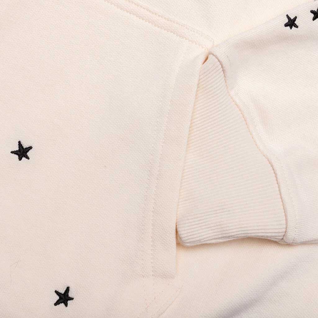 Galaxy Arc Zip Hoodie - Unbleached Cotton - Image 4