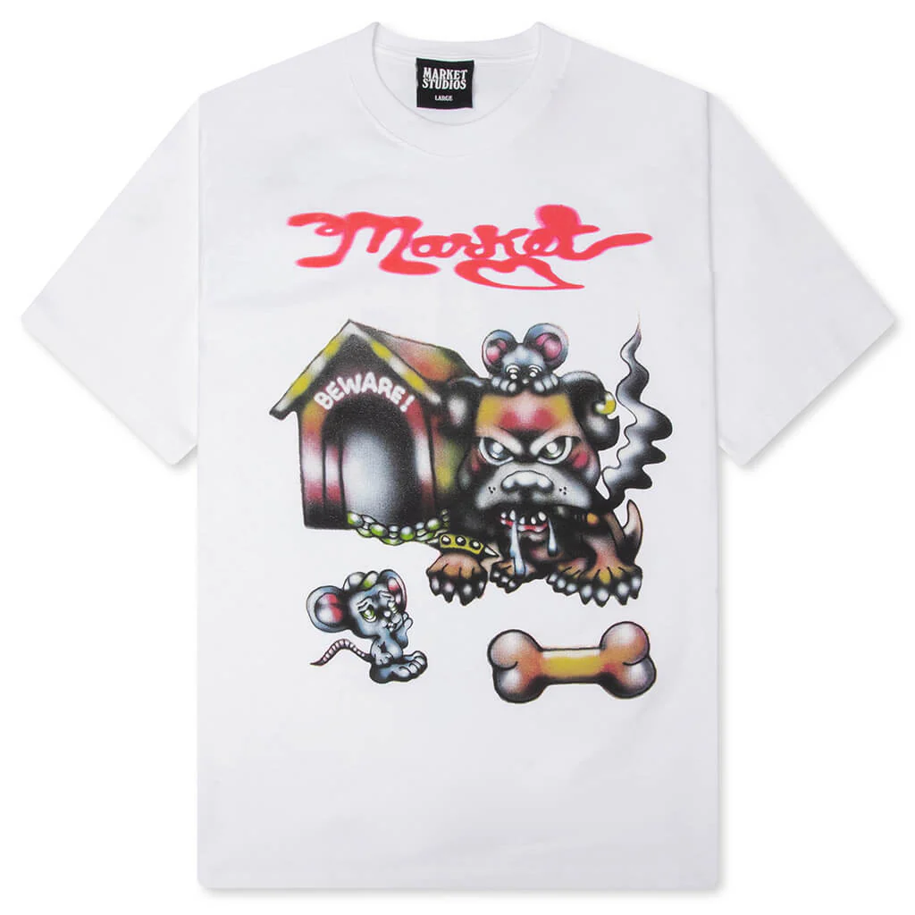 In The Dog House T-Shirt - White