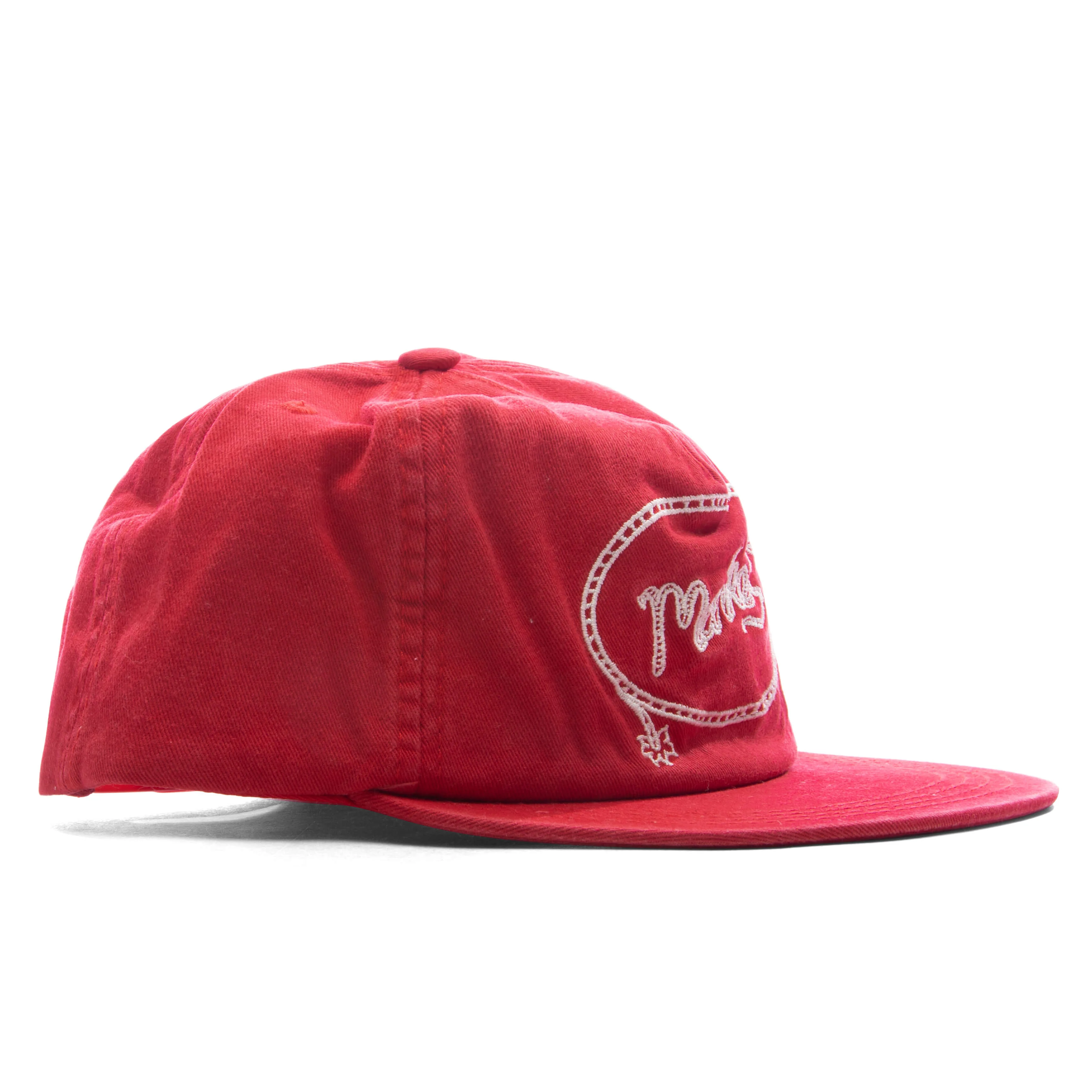 Market Lasso Lockup 5-Panel Hat - Salsa - Image 3