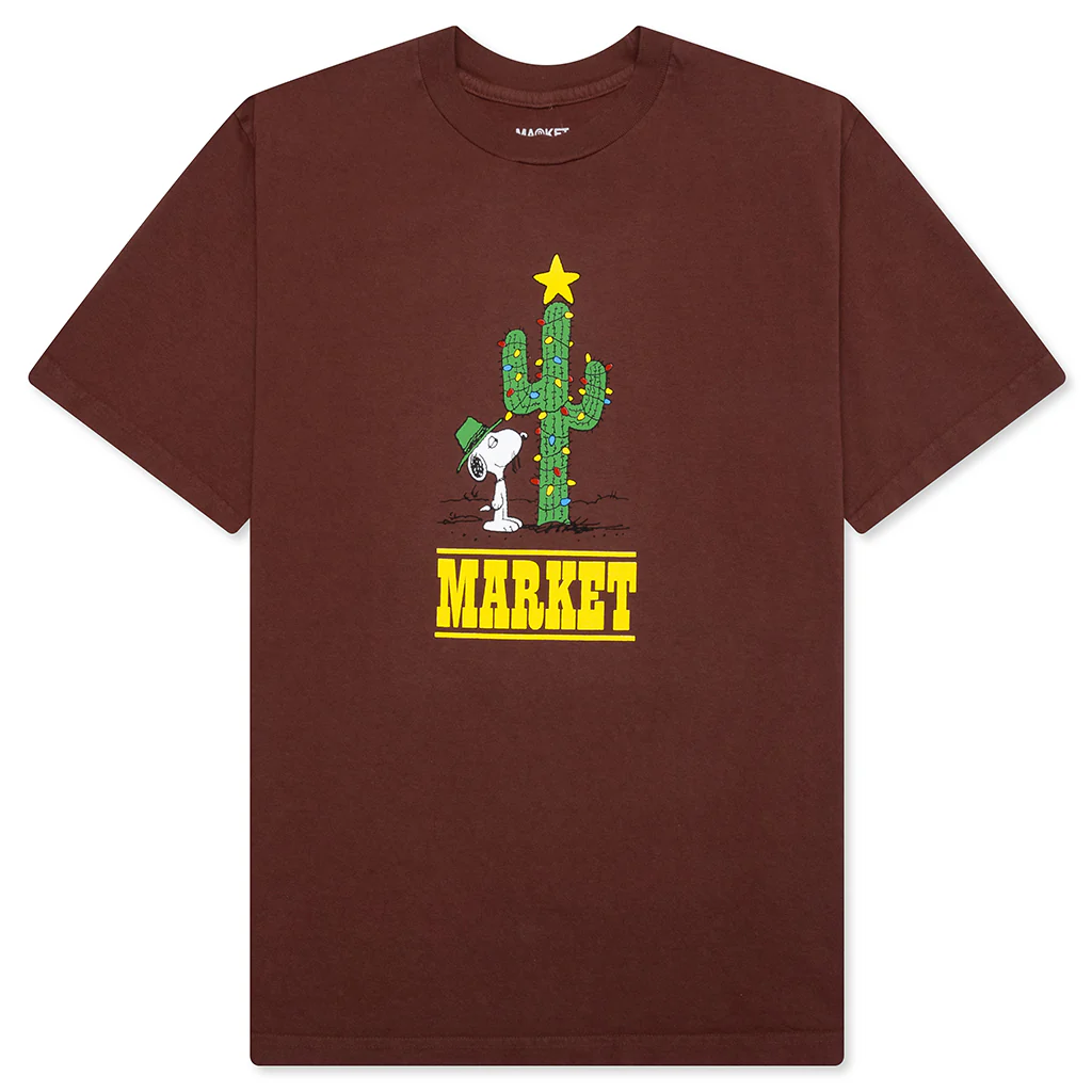 Peanuts Desert Start T-Shirt - Washed Brown