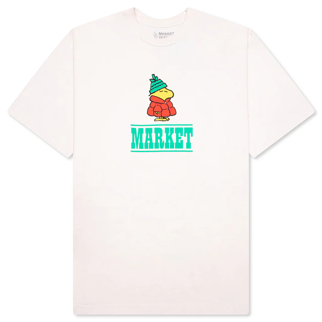 Peanuts Puffer T-Shirt - Ecru