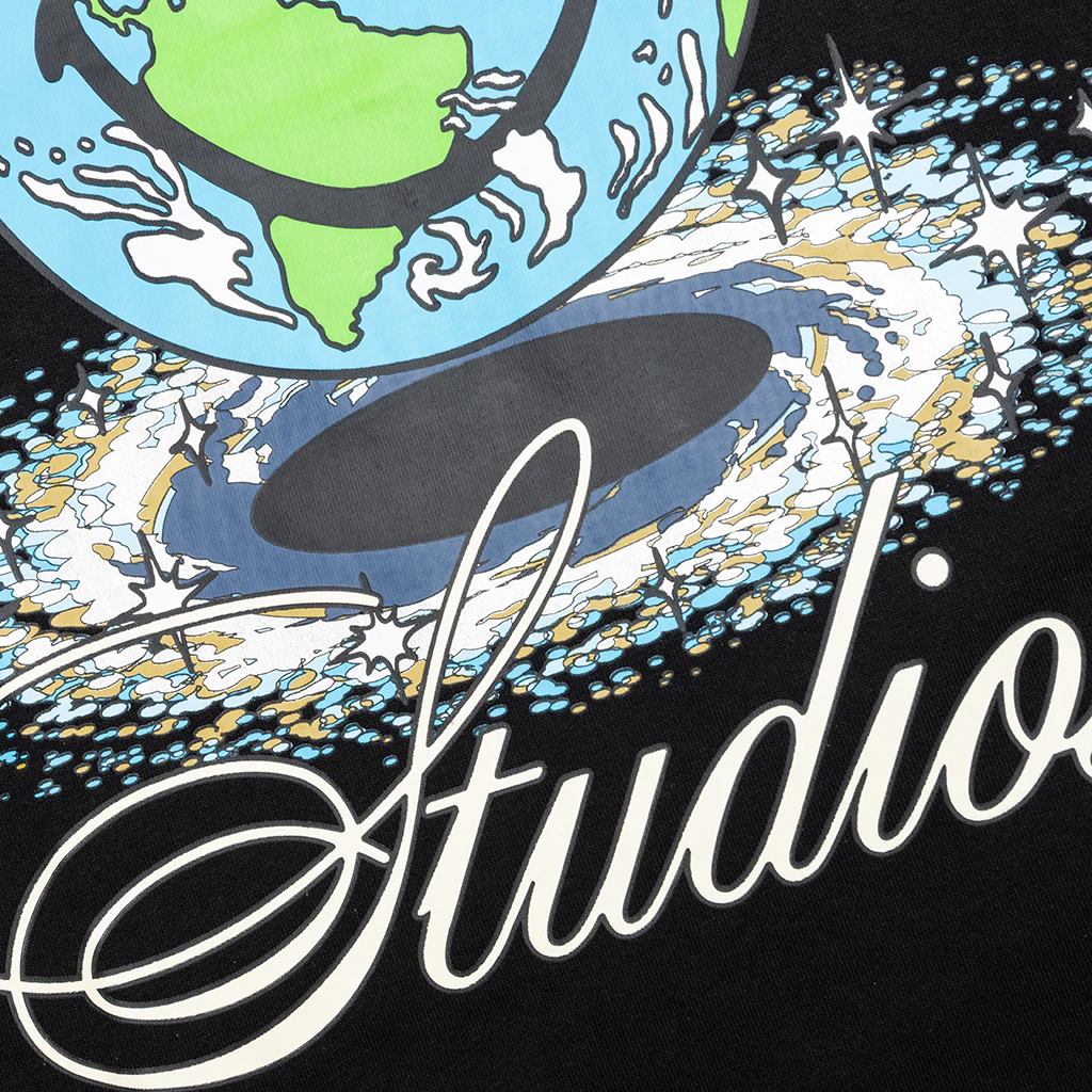 Smiley Galaxy T-Shirt - Black - Image 4