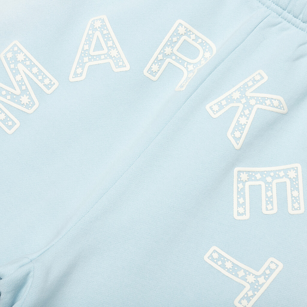 Starry Arc Fleece Short - Ice Blue - Image 3