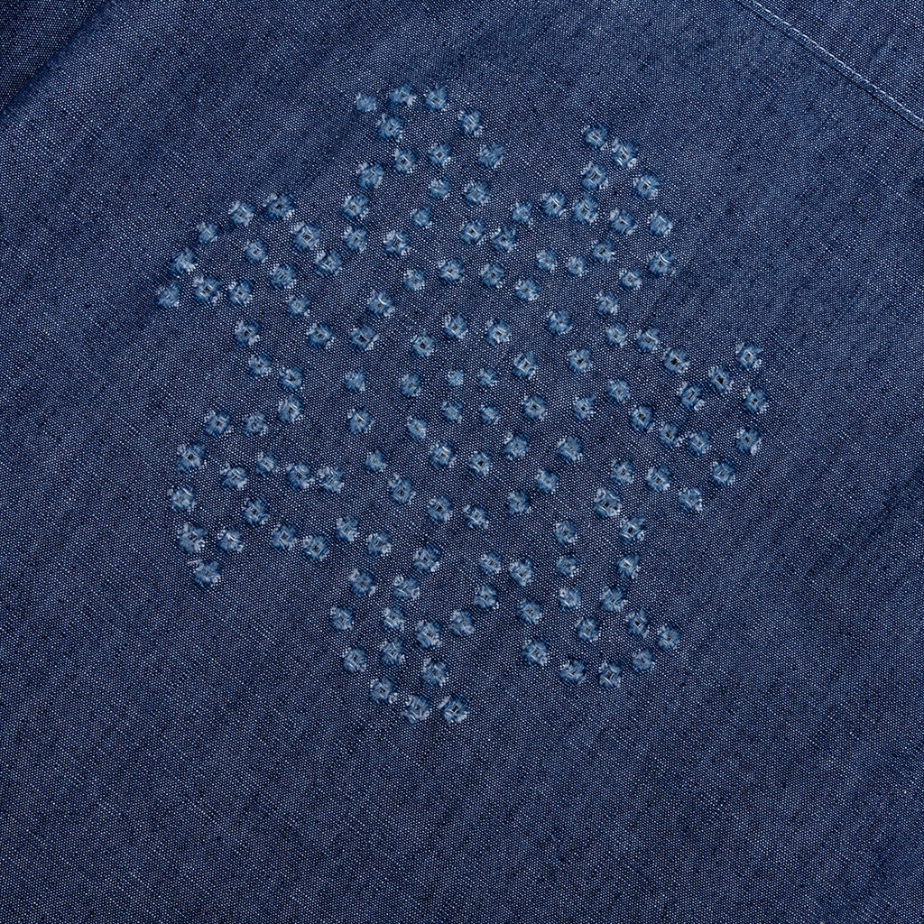 Chambray Oversized Shirt - Orion Blue - Image 4
