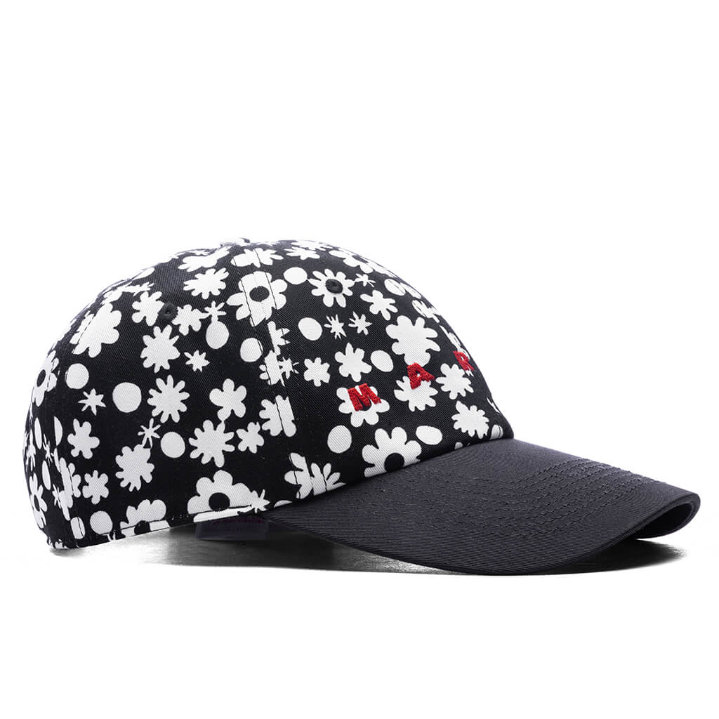 Pop Fields Cotton Twill Baseball Cap - Black - Image 2