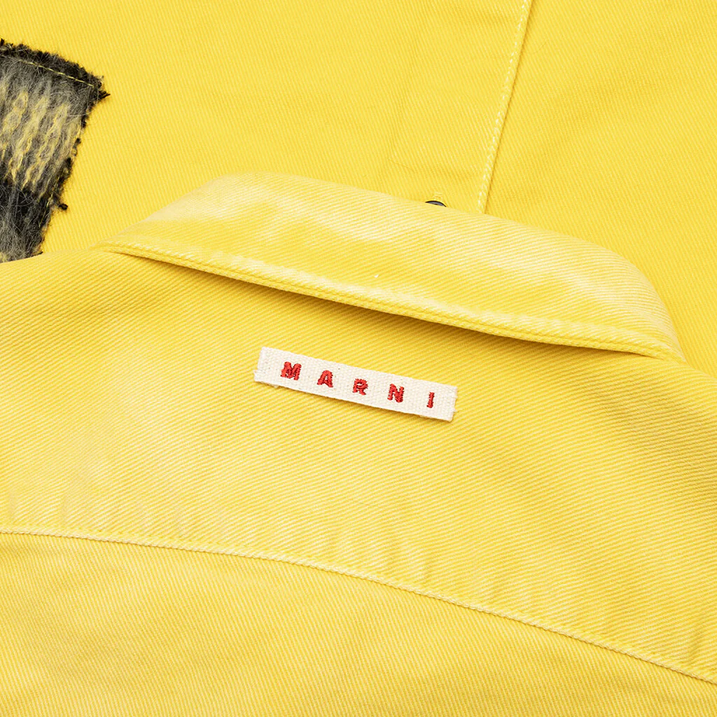 Patchwork Shirt - Maize - Image 6