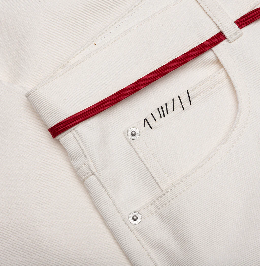 Drawstring Trousers - Lily White - Image 3