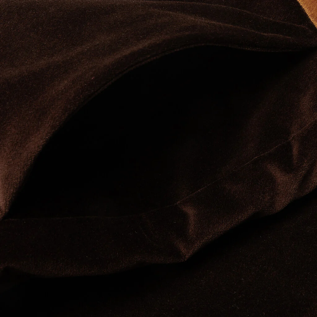 Cotton Velvet Trousers - Wenge - Image 4
