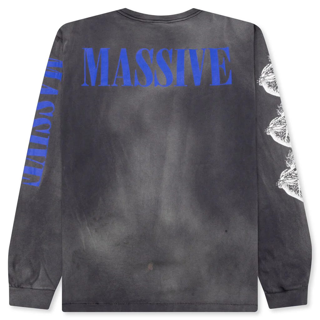 Massive L/S Tee - Black - Image 2