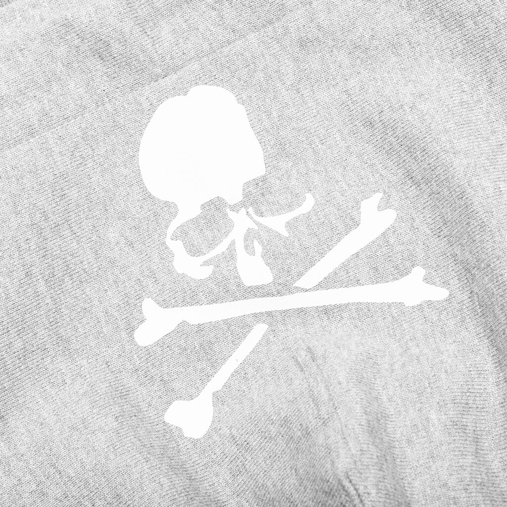 Logo Hoodie - Top Gray - Image 5