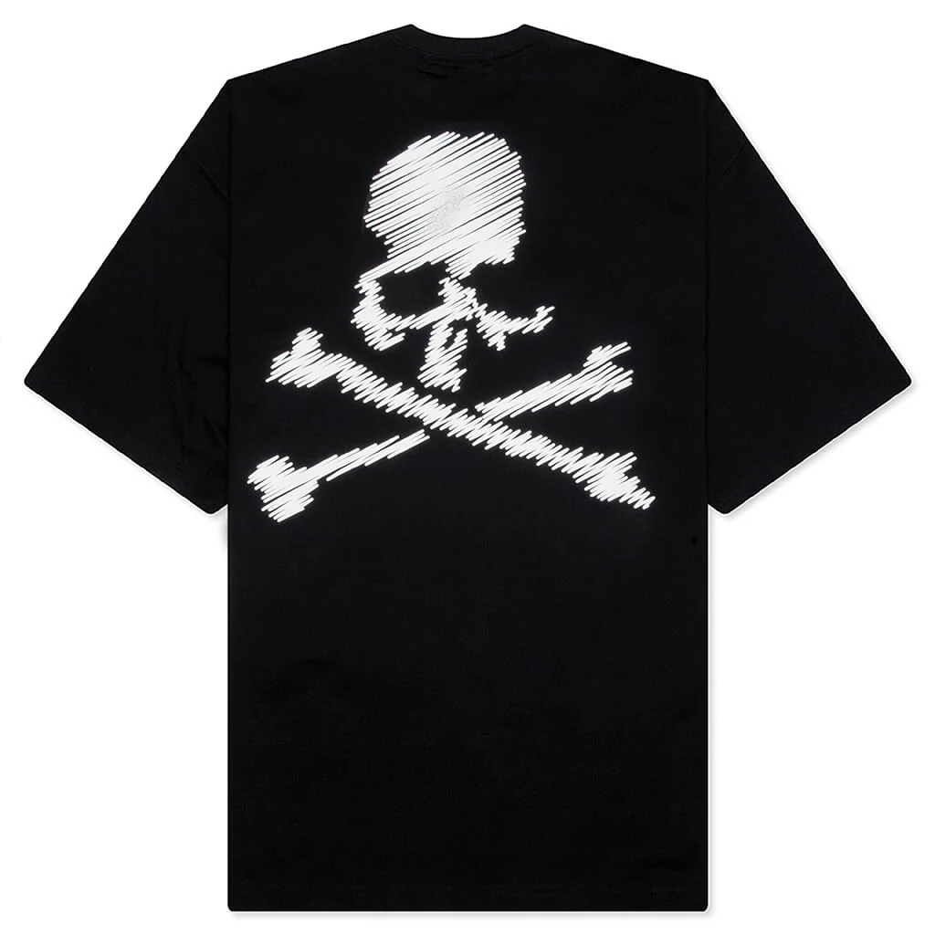 O.Hand Written Logo S/S Tee - Black - Image 2