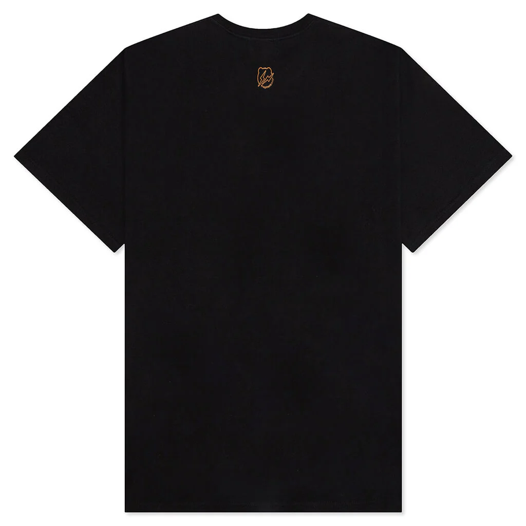 Medicom Toy x fragment design Fur Logo BE@RTEE - Black - Image 2