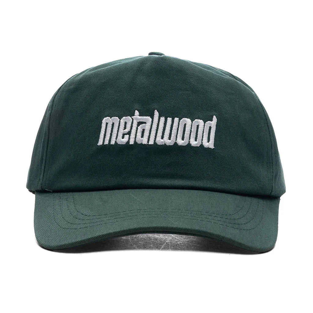 Metal Logo 5-Panel Hat - Spruce