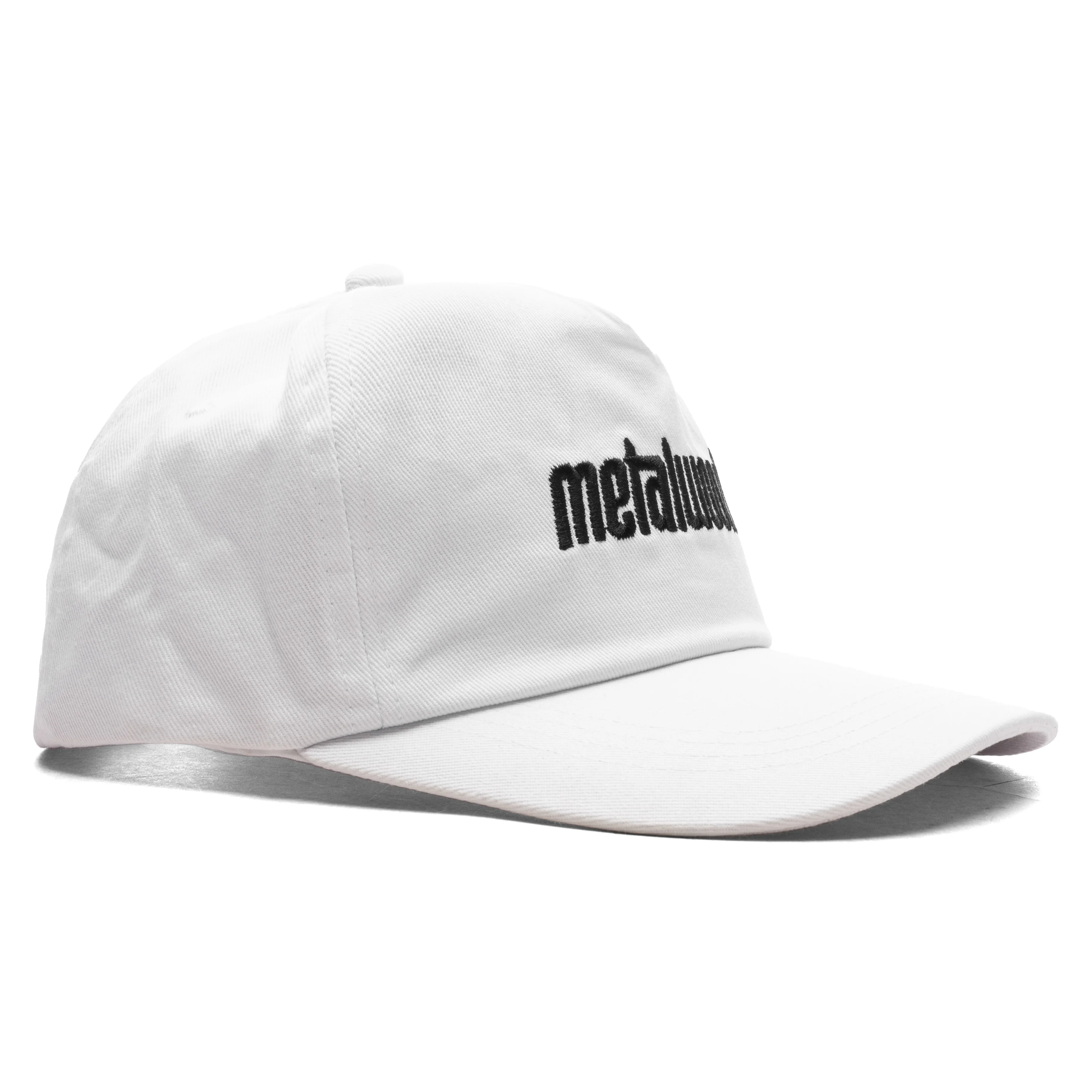 Metal Logo 5-Panel Hat - White - Image 3
