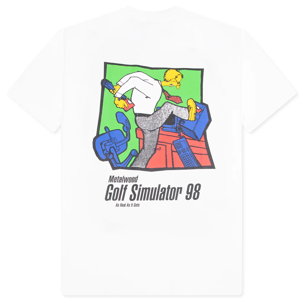 Simulator 98 T-Shirt - White - Image 2