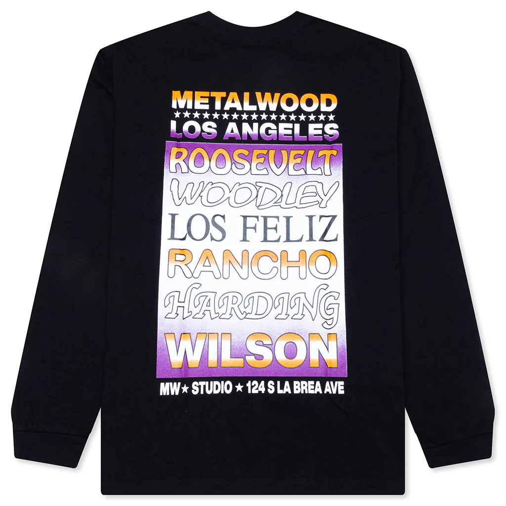 Flyer L/S T-Shirt - Black - Image 2