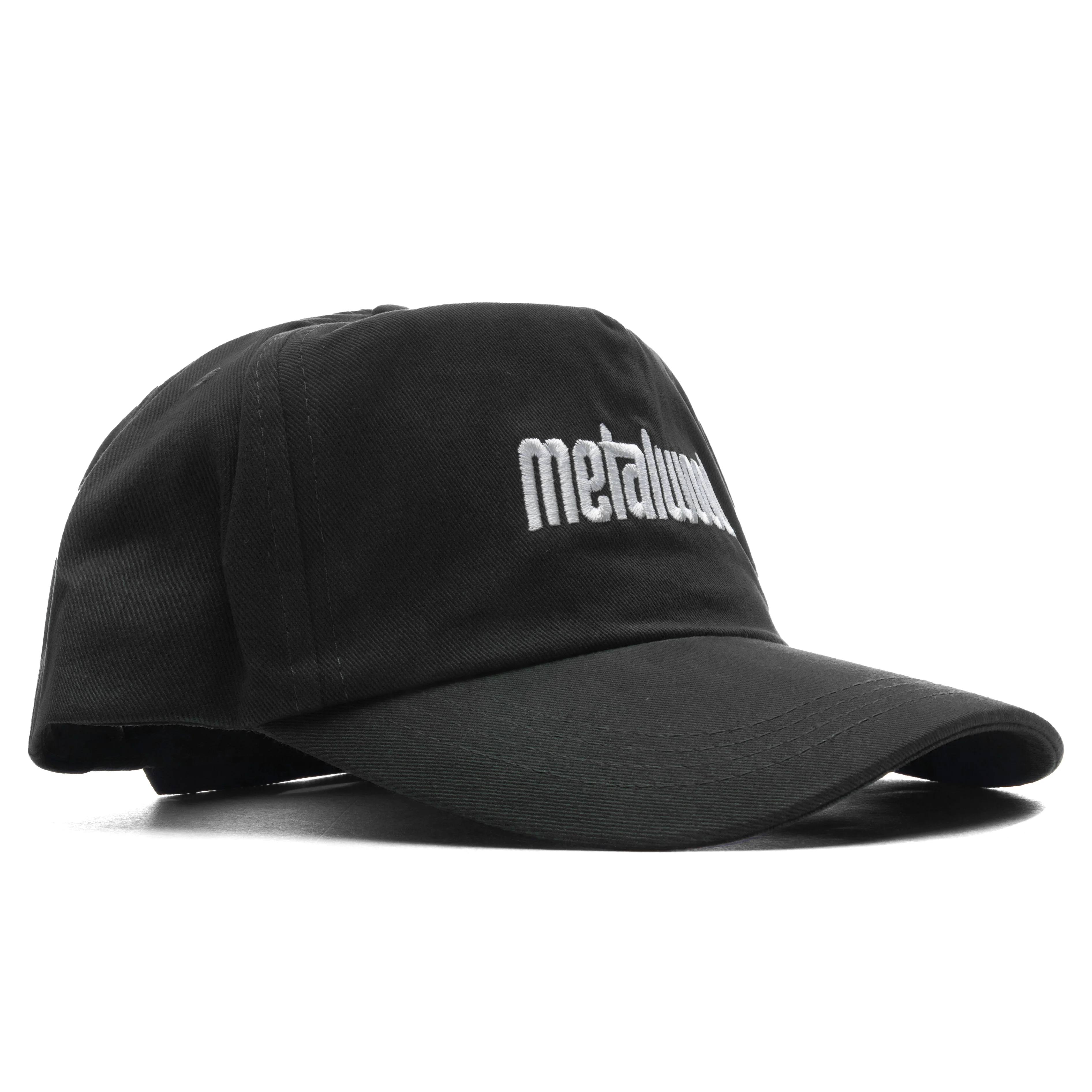 Metal Logo 5-Panel Hat - Black - Image 3