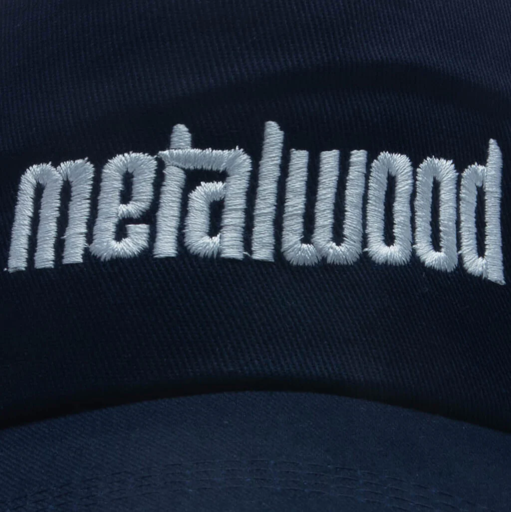 Metal Logo 5-Panel Hat - Navy - Image 2