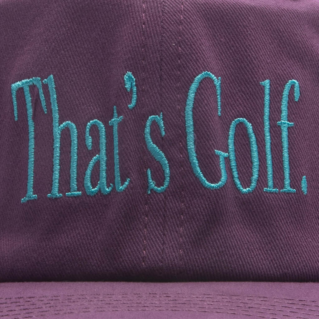 That’s Golf Dad Hat - Purple - Image 2