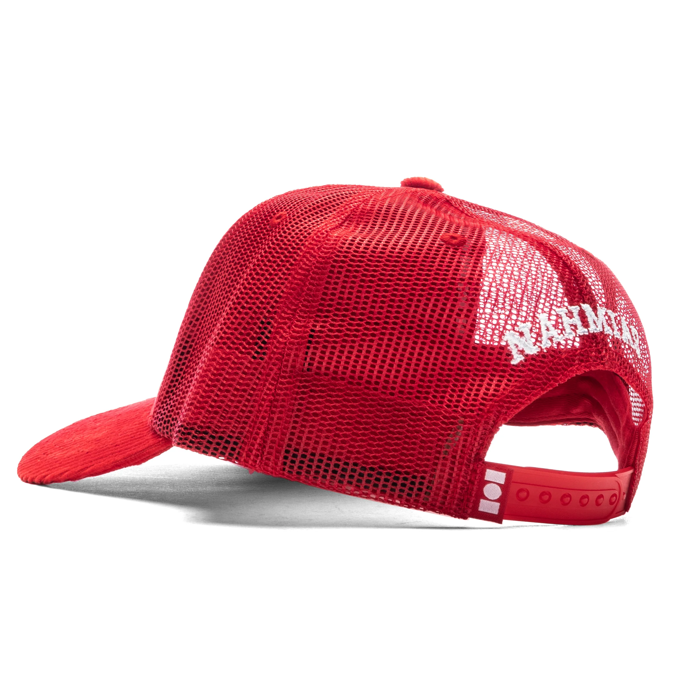 Miracle Academy Corduroy Trucker Hat - Cherry - Image 4