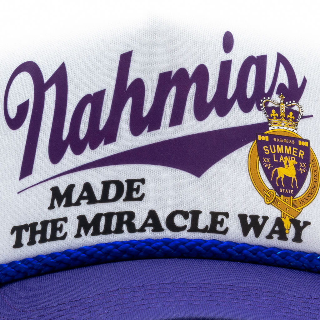 Miracle Way Foam Trucker Hat - Grape - Image 2