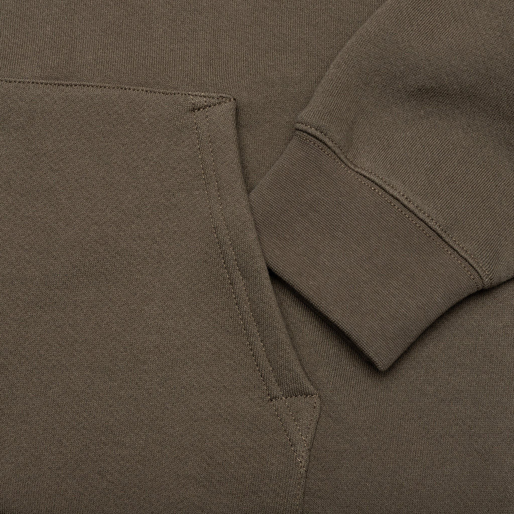 Museum Zip-Up Hoodie - Coffee - Image 4